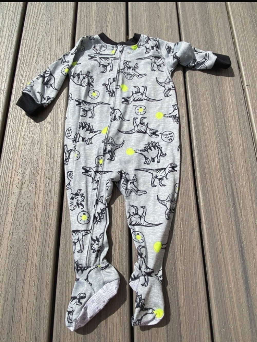 Boys Carters 12mo dinosaur sleeper